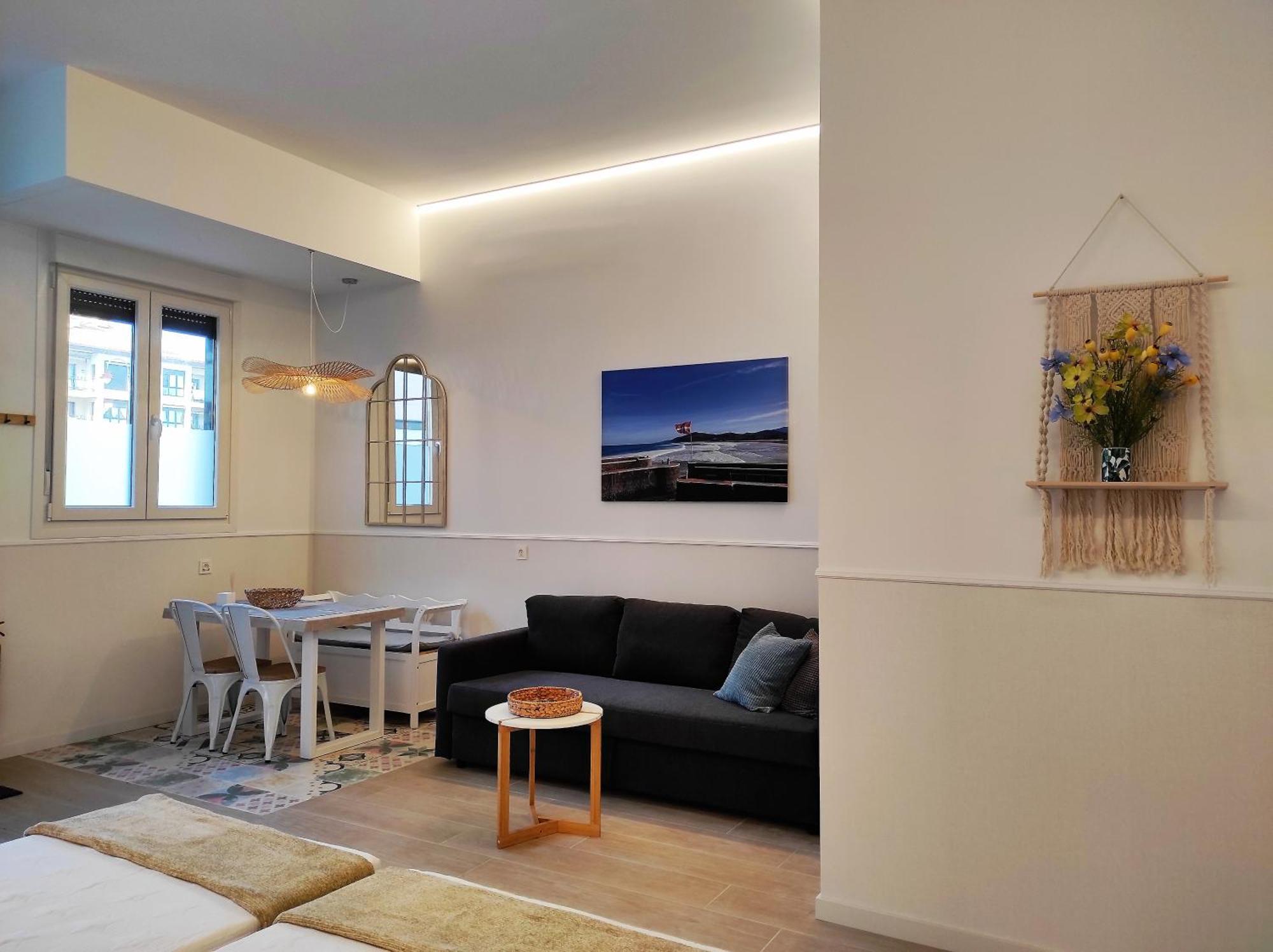 Kaixo Marina Con Parking Gratis Apartment Зарауц Стая снимка